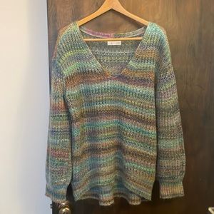 Lou & Grey colorful striped sweater